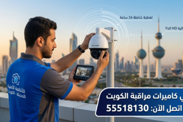 فني كاميرات مراقبة الكويت | تركيب وصيانة أنظمة أمنية ذكية 2026 | اتصل 55518130 الافضل الاسرع و الاكثر خبرة في مجال الانظمة الامنية